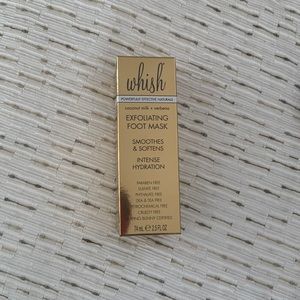 whish exfoliating foot mask